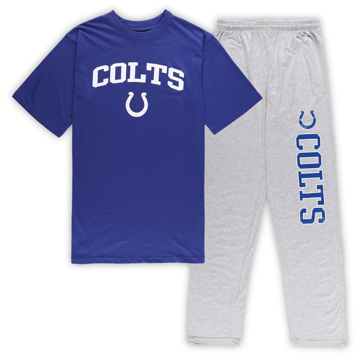 Women's FOCO Royal Indianapolis Colts Ugly Pajamas Set