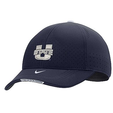 Men's Nike Navy Utah State Aggies 2022 Sideline Legacy91 Performance Adjustable Hat