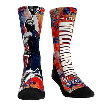 Unisex Rock Em Socks Zion Williamson New Orleans Pelicans Big Player Crew Socks