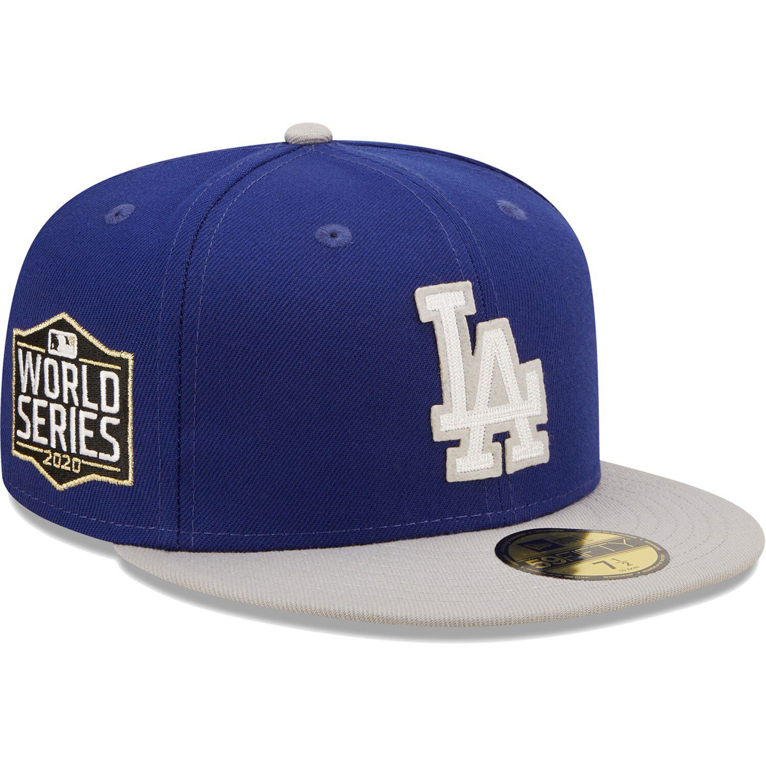 Los Angeles Dodgers Pro Standard 2020 World Series Champions Classic Wool  Snapback Hat - Light Blue