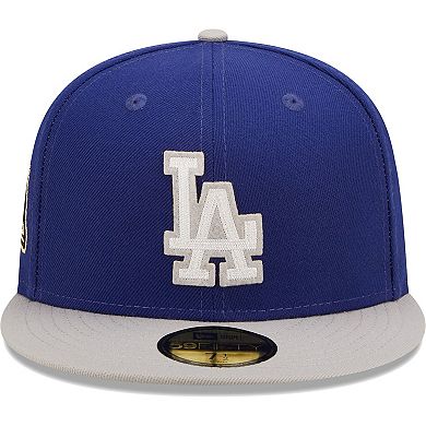 Men's New Era Royal/Gray Los Angeles Dodgers 2020 World Series ...