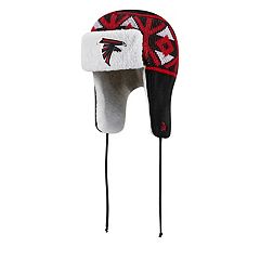 Men's Buffalo Bills New Era White Helmet Head Trapper Knit Hat