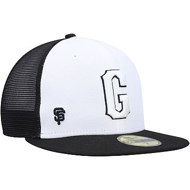 Men's New Era White/Black San Francisco Giants 2023 On-Field Batting Practice 59FIFTY Fitted Hat