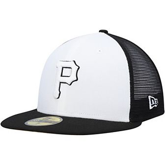 Men's New Era Black/White Pittsburgh Pirates 2023 On-Field Batting Practice 59FIFTY Fitted Hat