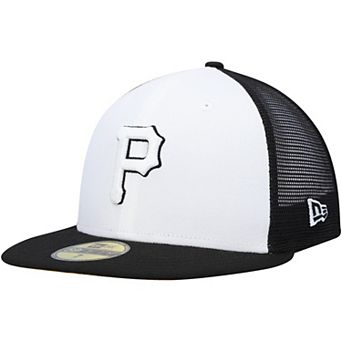 Men's New Era Black/White Pittsburgh Pirates 2023 On-Field Batting Practice 59FIFTY Fitted Hat