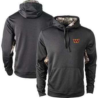 Men's Dunbrooke Black/Realtree Camo Washington Commanders Logo Ranger Pullover Hoodie