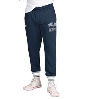 Men's Starter Gray Dallas Cowboys Blitz Fleece Jogger Pants