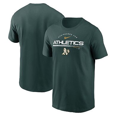 Men's Nike Green Oakland Athletics Team Engineered Performance T-Shirt