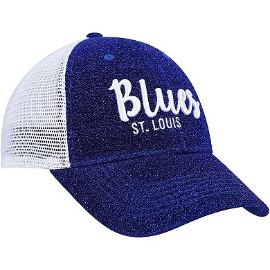 Women's '47 Blue/White St. Louis Blues Encore MVP Trucker Snapback Hat