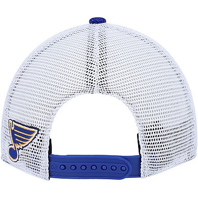 Women's '47 Blue/White St. Louis Blues Encore MVP Trucker Snapback Hat