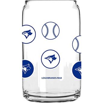 Toronto Blue Jays 16oz. Smiley Can Glass