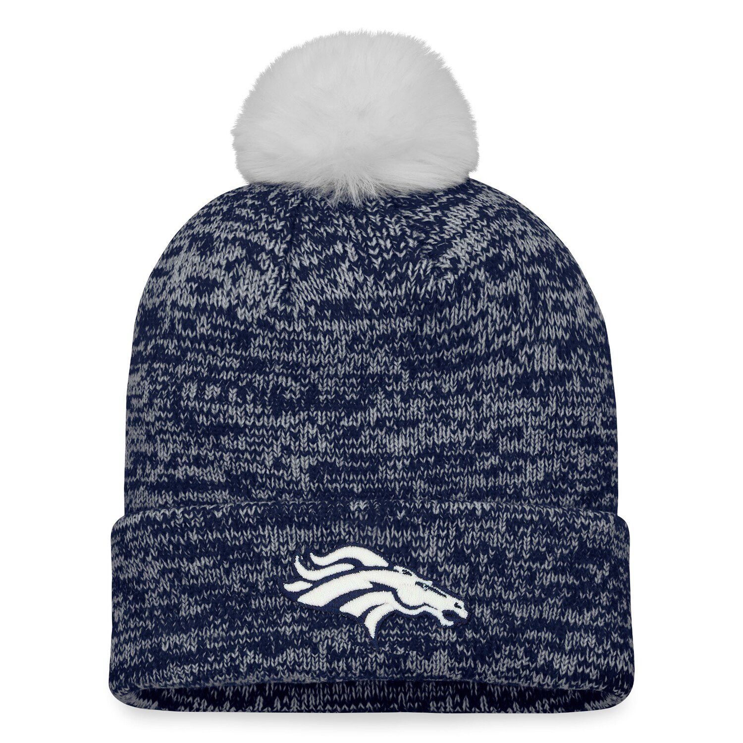 The Broncos Beanie Yarn Pom, Denver Broncos Beanie