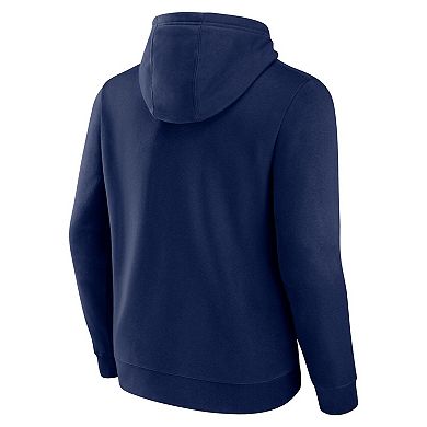 Men's Fanatics Branded Navy Washington Capitals Primary Logo Pullover Hoodie