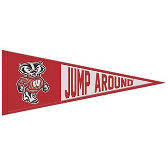 WinCraft Wisconsin Badgers 13" x 32" Slogan Pennant