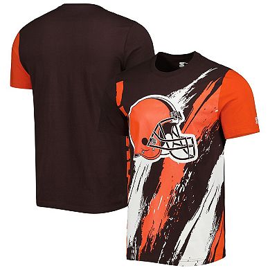 Men's Starter Brown Cleveland Browns Extreme Defender T-Shirt