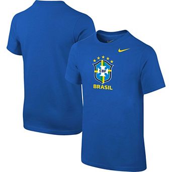 Youth Nike Royal Brazil National Team Core Team T-Shirt