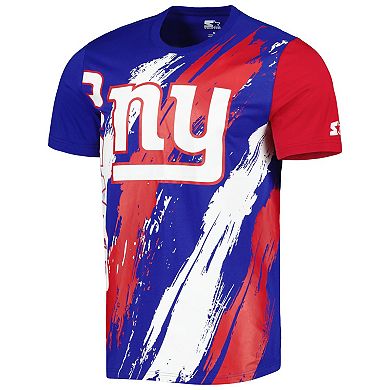 Men's Starter Royal New York Giants Extreme Defender T-Shirt