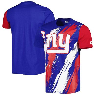 Men's Starter Royal New York Giants Extreme Defender T-Shirt