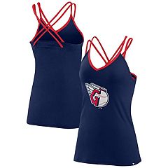 New York Yankees Soft As A Grape Women's Plus Size Swing for The Fences Racerback Tank Top - Navy