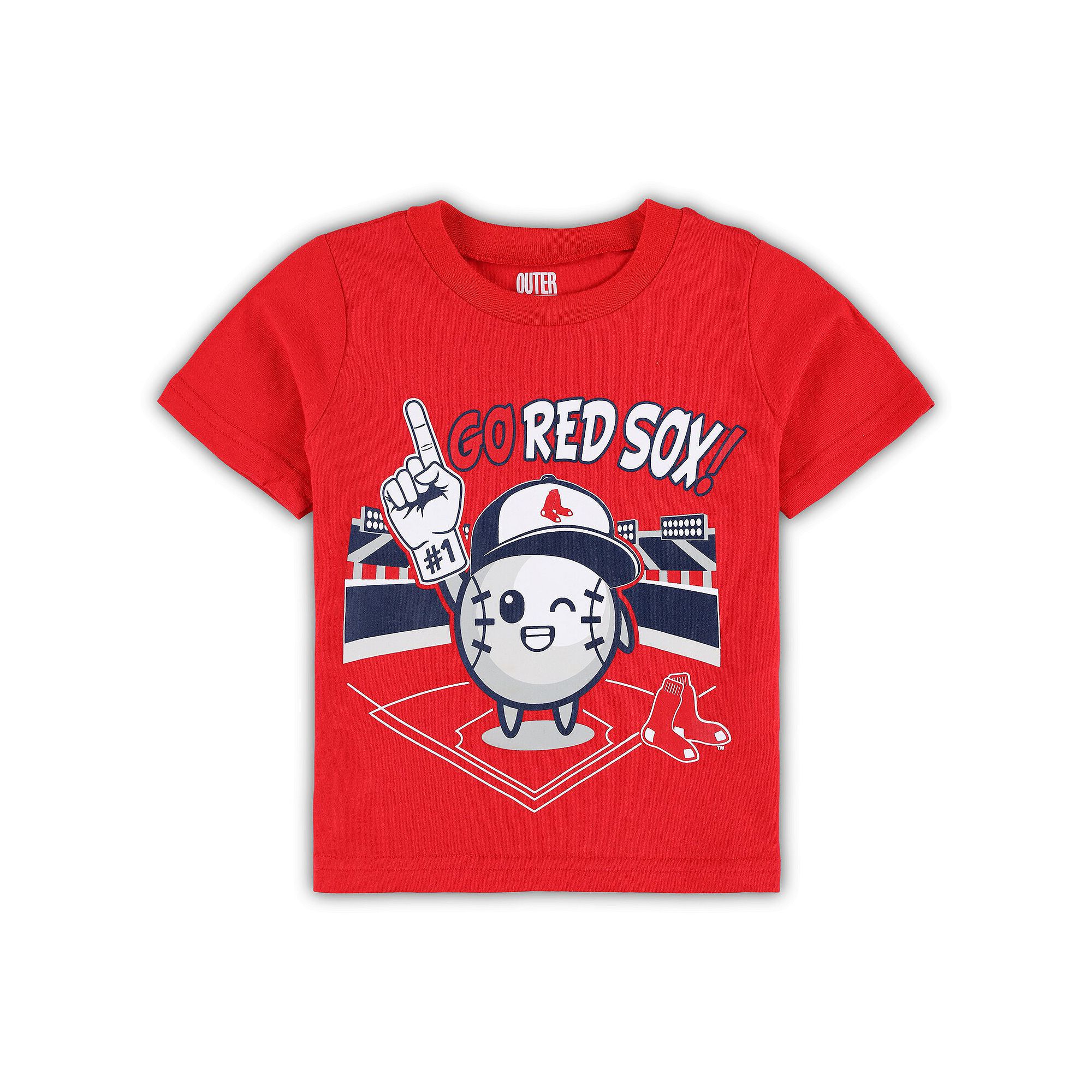 Infant Red Boston Red Sox Ball Boy T-Shirt, Boys, Size: 12 Months