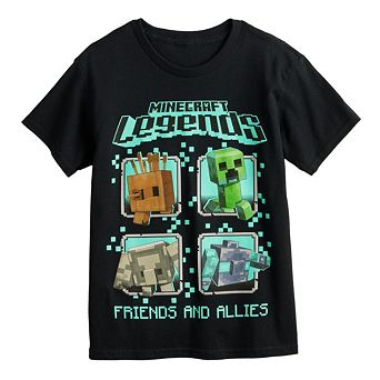 Boys 8-20 Minecraft Legends Short Sleeve Graphic Tee