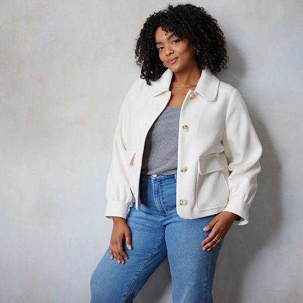 Plus Size LC Lauren Conrad Shacket