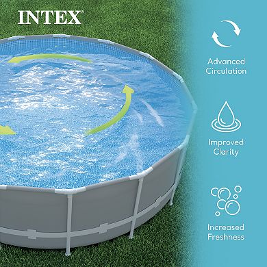 Intex 2,150 GPH 16" Krystal Clear Saltwater System and Sand Filter Pump