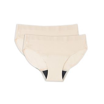 Women's the natural® Leakproof High-Cut Bikini Panty 2 Pack 6059