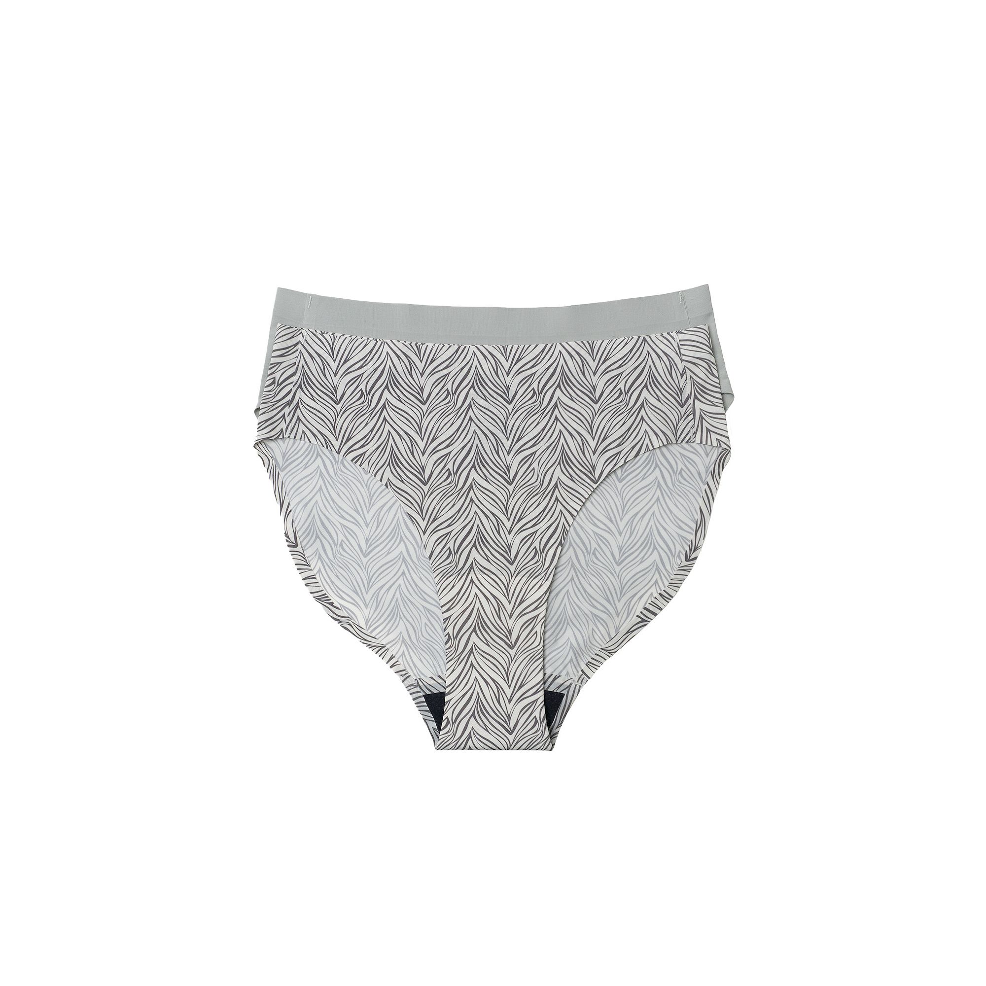 Womens the natural® Leakproof High-Cut Bikini Panty 2 Pack 6059, Size: Sm