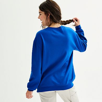 Juniors' Live Your Dream Graphic Fleece Sweatshirt