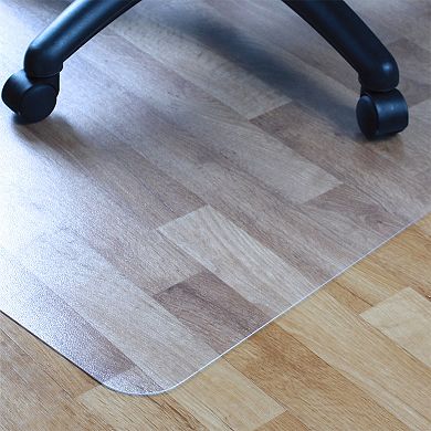 Floortex Valuemat Vinyl Rectangular Chair Mat 