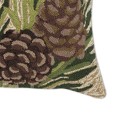 Liora Manne Front porch Pinecones Indoor/Outdoor Pillow