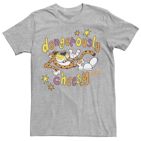 Juniors' Cheetos Chester Dangerously Cheesy Graphic Boyfriend Tee