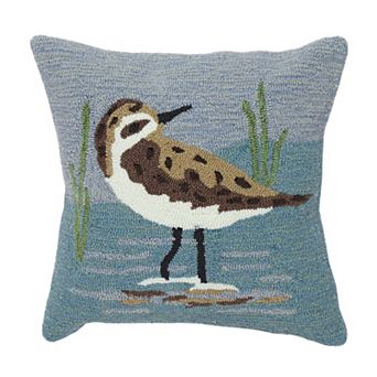 Liora Manne Front Porch Sandpiper Indoor/Outdoor Pillow