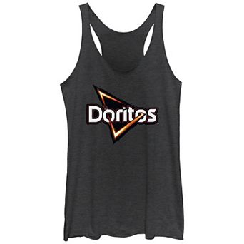 Juniors' Doritos Triangle Chips Classic Logo Racerback Tank Top