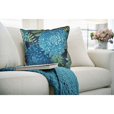 Liora Manne Marina Mums Indoor/Outdoor Pillow