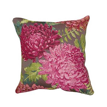 Liora Manne Marina Mums Indoor/Outdoor Pillow