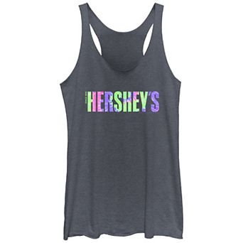 Juniors' Hershey's Tie-Dye Logo Racerback Tank Top