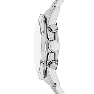 Relic by Fossil Men's Dorian Silver Bracelet Mulfunction Watch