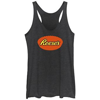 Juniors' Hershey's Reeses Logo Racerback Tank Top