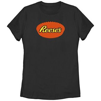 Juniors' Hershey's Reeses Logo Graphic Tee
