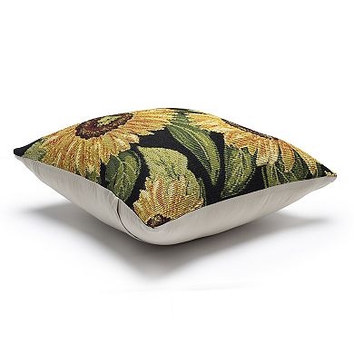 Liora Manne Marina Sunflowers Indoor/Outdoor Pillow