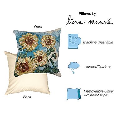 Liora Manne Marina Sunny Day Indoor/Outdoor Pillow
