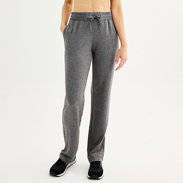 Petite Tek Gear® French Terry Open Hem Pants