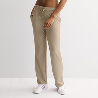 Petite Tek Gear® French Terry Open Hem Pants