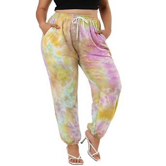 Women's Plus Size Activewear Sport Drawstring Waist Jogger Pant