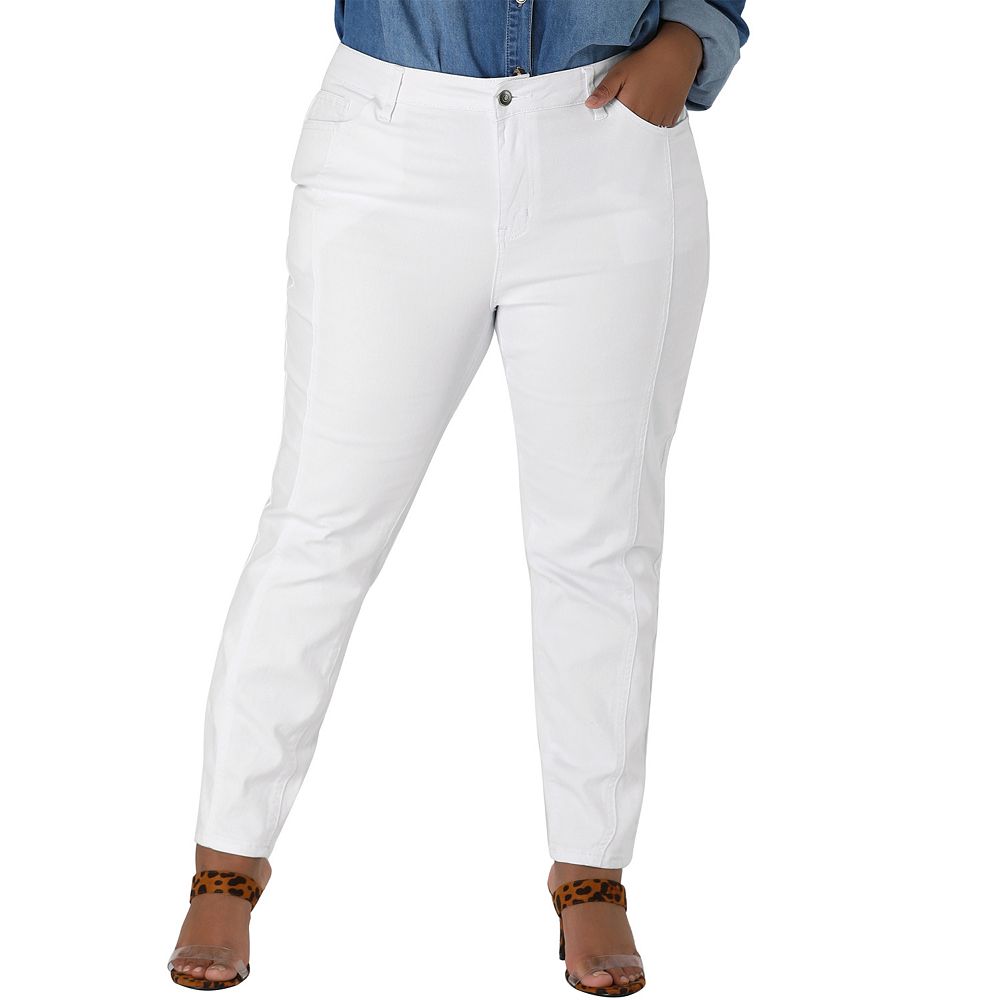 On The Plus Side - Plus Size Premium Relaxed Leg Denim Jeans main image 1