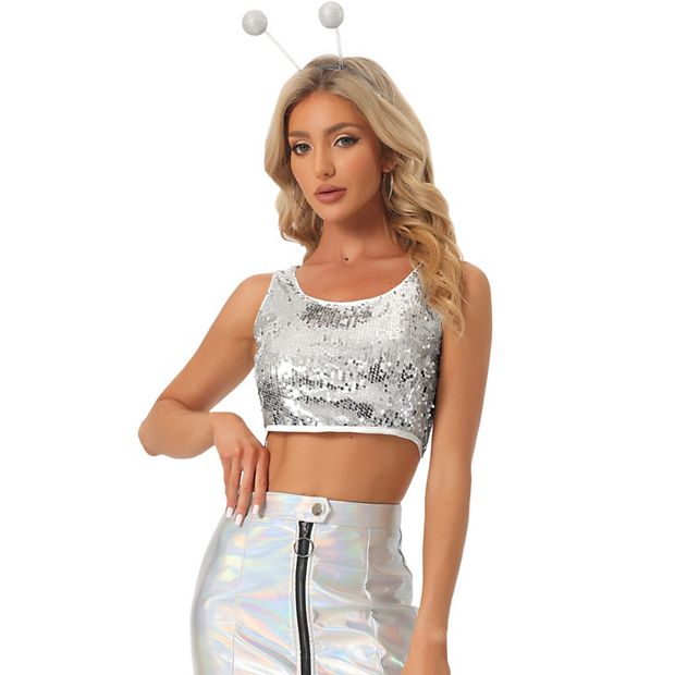 Kohls sequin tops sale