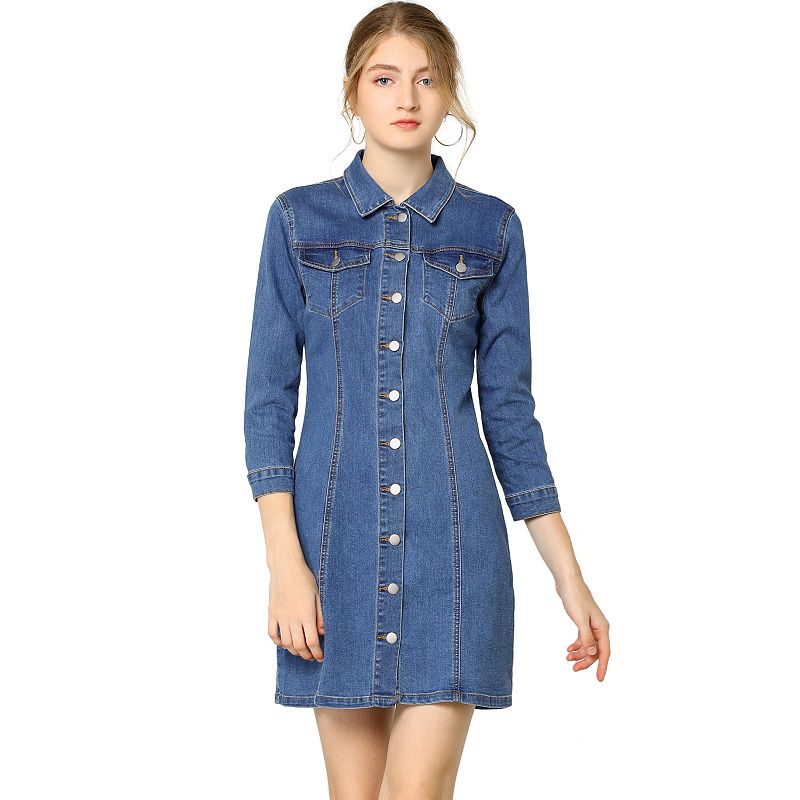 Lightweight Denim Dresses Kohls