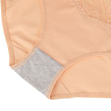 Women's Underwear Ladies Lace High Waisted Panties 3 Packs